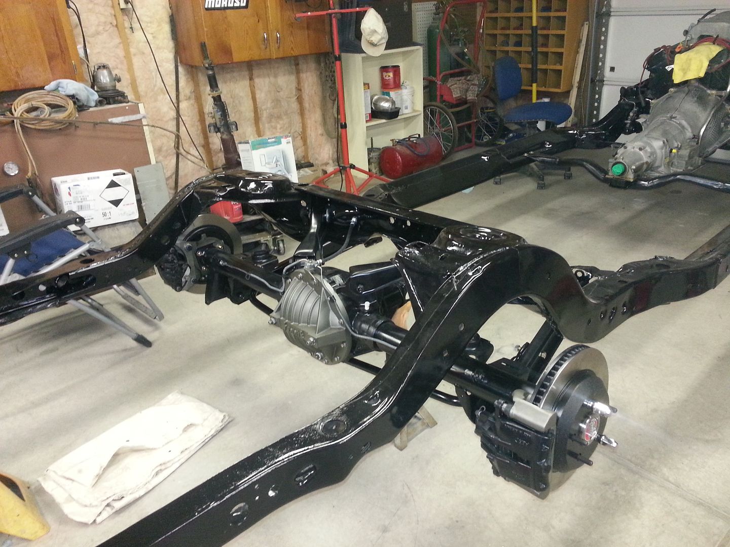 Rear brake convert to disc Team Chevelle